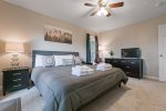 Main Level Main Master with King Bed & En Suite Bathroom